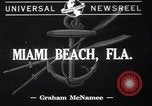 Image of Lipton Cup Miami Beach Florida USA, 1941, second 1 stock footage video 65675033963