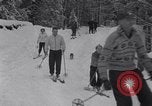 Image Inauguration de train de ski Huntsville (Ontario) Canada, 1941, de la seconde 43 séquences d'archives historiques vidéo 65675033965