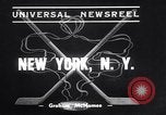 Image match de hockey sur glace New York United States USA, 1938, de la seconde 3 séquences d'archives historiques vidéo 65675033969