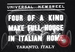 Image of Italian family Taranto Italy, 1937, second 1 stock footage video 65675033981