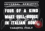 Image of Italian family Taranto Italy, 1937, second 7 stock footage video 65675033981