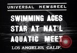 Image of Divers competing at the National Aquatic Meet Los Angeles California USA, 1937, second 3 stock footage video 65675033983