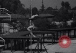 Image of Divers competing at the National Aquatic Meet Los Angeles California USA, 1937, second 40 stock footage video 65675033983