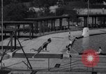 Image of Divers competing at the National Aquatic Meet Los Angeles California USA, 1937, second 61 stock footage video 65675033983