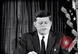 Image of John F Kennedy speech Washington DC USA, 1962, second 18 stock footage video 65675033986