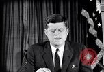Image of John F Kennedy speech Washington DC USA, 1962, second 20 stock footage video 65675033986