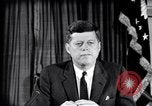 Image of John F Kennedy speech Washington DC USA, 1962, second 29 stock footage video 65675033986