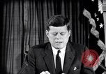 Image of John F Kennedy speech Washington DC USA, 1962, second 33 stock footage video 65675033986