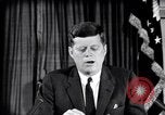 Image of John F Kennedy speech Washington DC USA, 1962, second 38 stock footage video 65675033986
