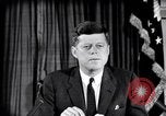 Image of John F Kennedy speech Washington DC USA, 1962, second 51 stock footage video 65675033986