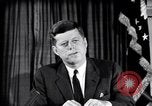 Image of John F Kennedy speech Washington DC USA, 1962, second 54 stock footage video 65675033986