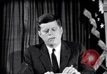 Image of John F Kennedy speech Washington DC USA, 1962, second 56 stock footage video 65675033986