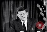 Image of John F Kennedy speech Washington DC USA, 1962, second 57 stock footage video 65675033986