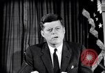 Image of John F Kennedy speech Washington DC USA, 1962, second 59 stock footage video 65675033986
