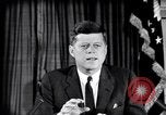 Image of John F Kennedy speech Washington DC USA, 1962, second 62 stock footage video 65675033986