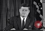 Image of John F Kennedy Washington DC USA, 1962, second 37 stock footage video 65675033989