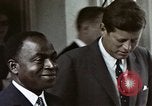 Image of Houphouet Boigny Washington DC USA, 1962, second 24 stock footage video 65675033992