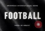 Image of football match United States USA, 1961, second 1 stock footage video 65675033999