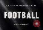 Image of football match United States USA, 1961, second 3 stock footage video 65675033999