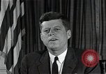 Image of John F Kennedy Washington DC USA, 1962, second 52 stock footage video 65675034012