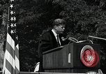Immagine di John F Kennedy American University indirizzo di inizio Washington DC USA, 1963, secondo 28 filmato di repertorio 65675034023