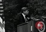 Immagine di John F Kennedy American University indirizzo di inizio Washington DC USA, 1963, secondo 51 filmato di repertorio 65675034023