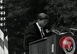 Immagine di John F Kennedy American University indirizzo di inizio Washington DC USA, 1963, secondo 54 filmato di repertorio 65675034023