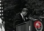 Immagine di John F Kennedy American University indirizzo di inizio Washington DC USA, 1963, secondo 61 filmato di repertorio 65675034023