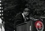 Immagine di John F Kennedy American University indirizzo di inizio Washington DC USA, 1963, secondo 62 filmato di repertorio 65675034023