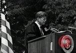 Immagine di John F Kennedy indirizzamento università americana inizio Washington DC USA, 1963, secondo 12 filmato di repertorio 65675034024