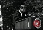 Image of John F Kennedy at American University about human rights Washington DC USA, 1963, second 9 stock footage video 65675034025