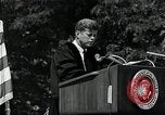 Image of John F Kennedy at American University about human rights Washington DC USA, 1963, second 10 stock footage video 65675034025