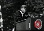 Image of John F Kennedy at American University about human rights Washington DC USA, 1963, second 11 stock footage video 65675034025