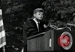 Image of John F Kennedy at American University about human rights Washington DC USA, 1963, second 15 stock footage video 65675034025