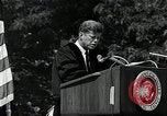 Image of John F Kennedy at American University about human rights Washington DC USA, 1963, second 20 stock footage video 65675034025