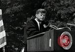 Image of John F Kennedy at American University about human rights Washington DC USA, 1963, second 21 stock footage video 65675034025