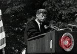 Image of John F Kennedy at American University about human rights Washington DC USA, 1963, second 22 stock footage video 65675034025