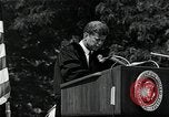 Image of John F Kennedy at American University about human rights Washington DC USA, 1963, second 26 stock footage video 65675034025