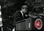 Image of John F Kennedy at American University about human rights Washington DC USA, 1963, second 28 stock footage video 65675034025