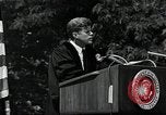 Image of John F Kennedy at American University about human rights Washington DC USA, 1963, second 31 stock footage video 65675034025