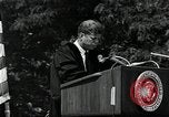 Image of John F Kennedy at American University about human rights Washington DC USA, 1963, second 32 stock footage video 65675034025