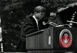 Image of John F Kennedy at American University about human rights Washington DC USA, 1963, second 35 stock footage video 65675034025