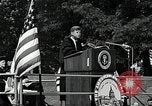 Image of John F Kennedy at American University about human rights Washington DC USA, 1963, second 50 stock footage video 65675034025