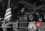 Image of John F Kennedy at American University about human rights Washington DC USA, 1963, second 55 stock footage video 65675034025