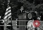 Image of John F Kennedy at American University about human rights Washington DC USA, 1963, second 62 stock footage video 65675034025