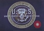Image of John F Kennedy inaugurated as 35th President of US Washington DC USA, 1961, second 4 stock footage video 65675034026
