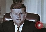 Image of John F Kennedy inaugurated as 35th President of US Washington DC USA, 1961, second 51 stock footage video 65675034026