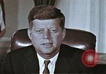Image of John F Kennedy inaugurated as 35th President of US Washington DC USA, 1961, second 54 stock footage video 65675034026