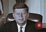 Image of John F Kennedy inaugurated as 35th President of US Washington DC USA, 1961, second 56 stock footage video 65675034026