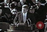 Immagine di John F Kennedy discorso inaugurale Washington DC USA, 1961, secondo 1 filmato di repertorio 65675034027